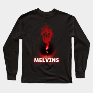 melvins ll flame on Long Sleeve T-Shirt